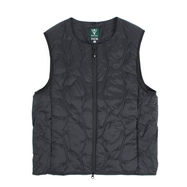South2 West8 TAION Inner Down Vest RW697 Black