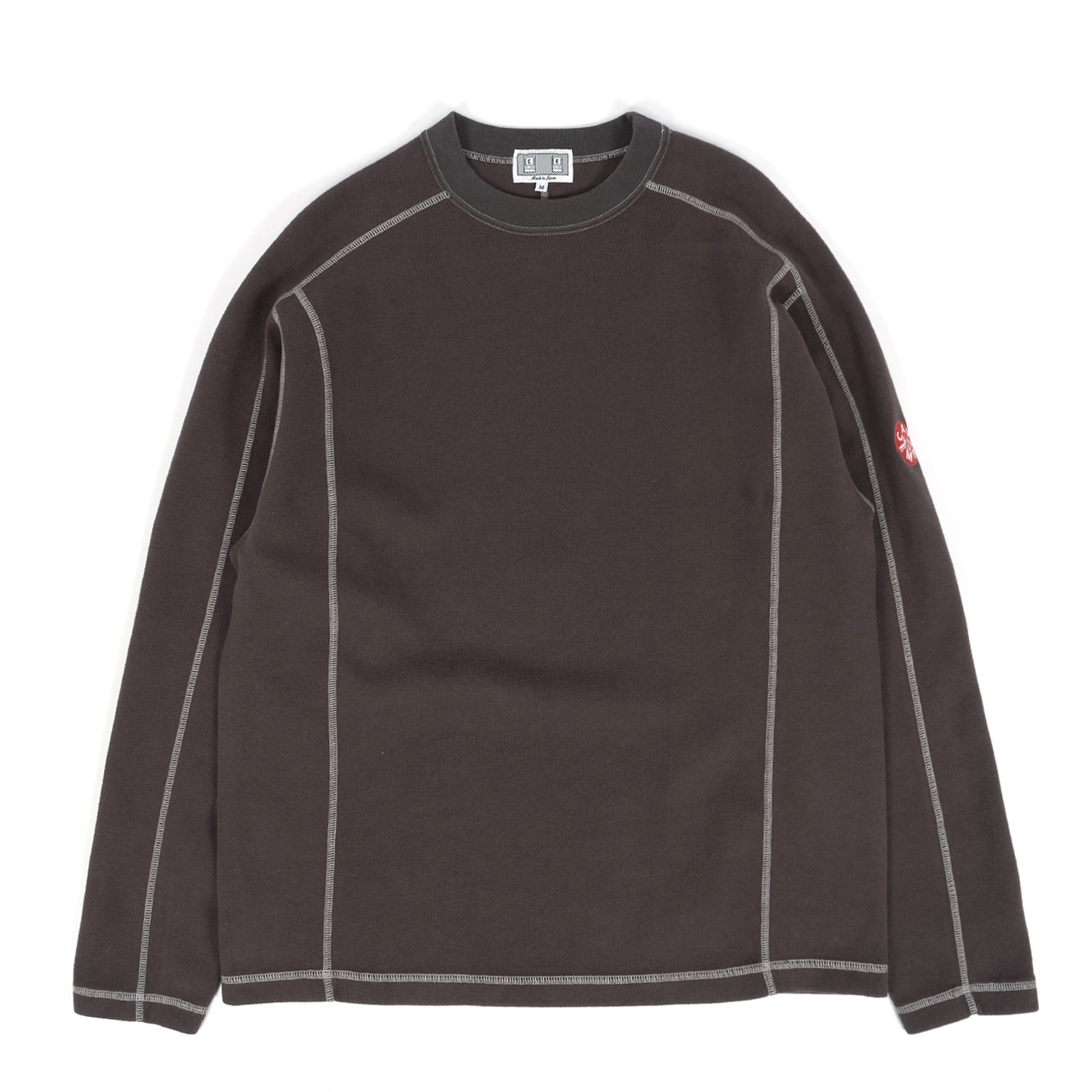 Cav Empt Crew Neck Dbl Knit Long Sleeve Sweatshirt