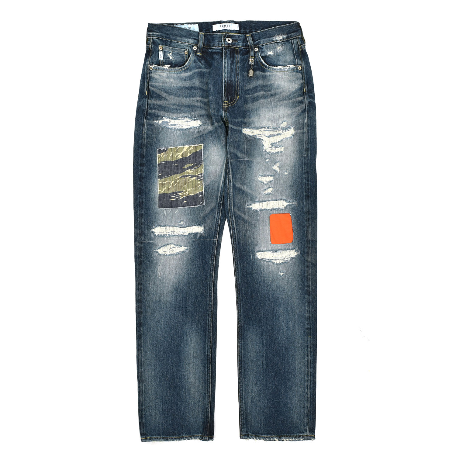 fdmtl patchwork jeans