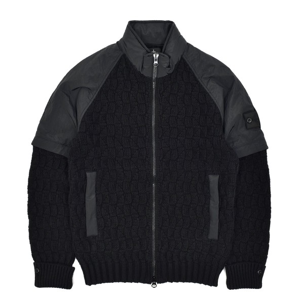 Stone Island Shadow Project Convertible Knitted Jacket