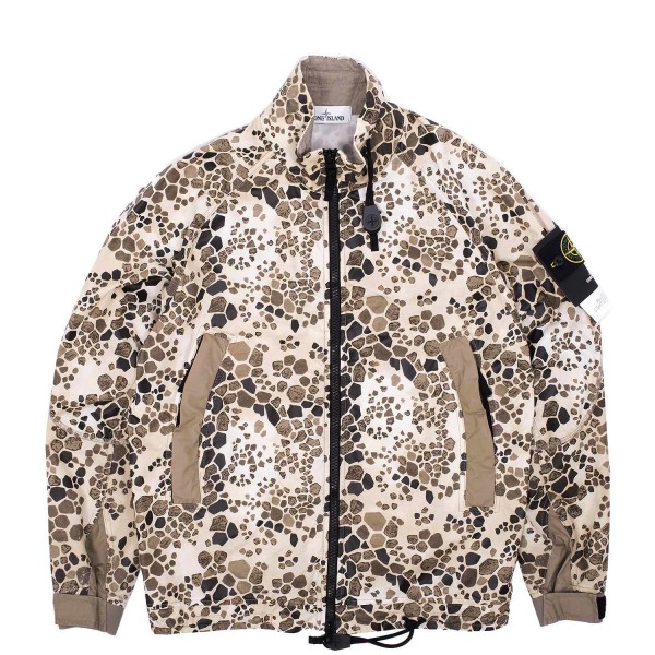 Stone Island Alligator Camo Light Cotton-Nylon Rep Jacket