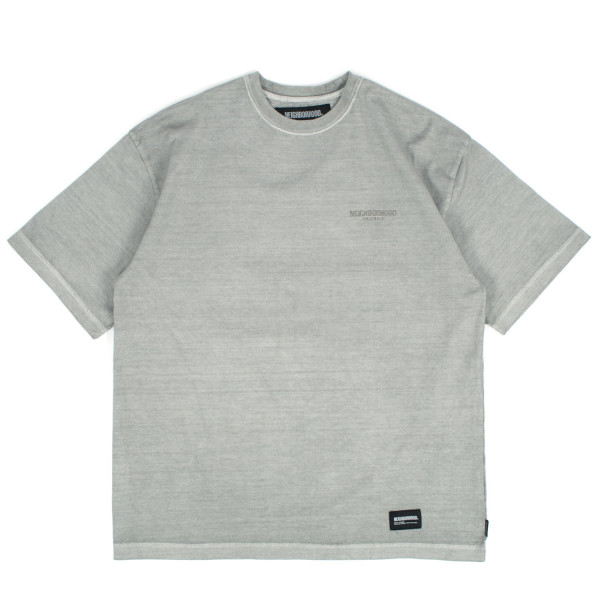 Neighborhood Pigment Dyed Crewneck T-Shirt 251FPNH-CSM13-Grey