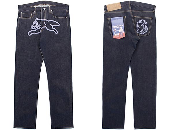 Billionaire Boys Club Grey Running Dog Denim