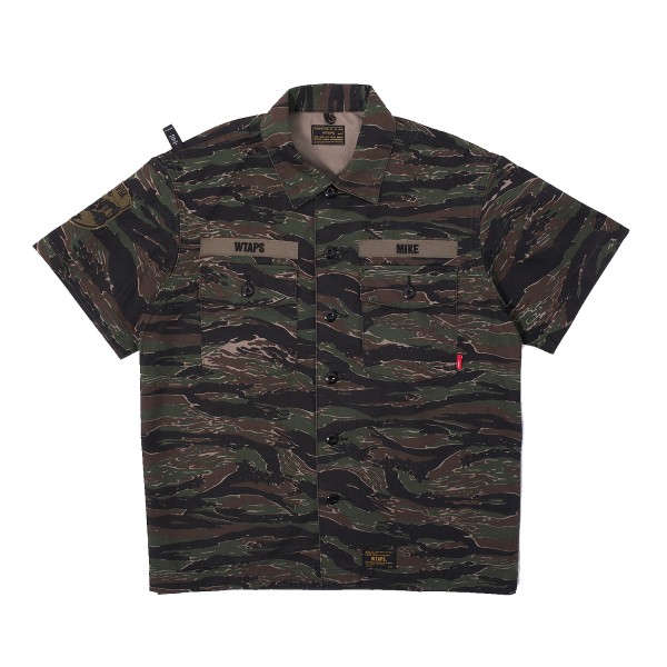 Wtaps Buds SS 02 Shirt Tiger Stripe | FIRMAMENT - Berlin Renaissance