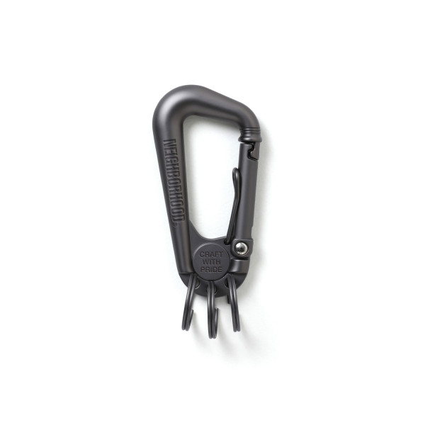 Neighborhood Carabiner Keyholder 252MYNH-AC03 Black