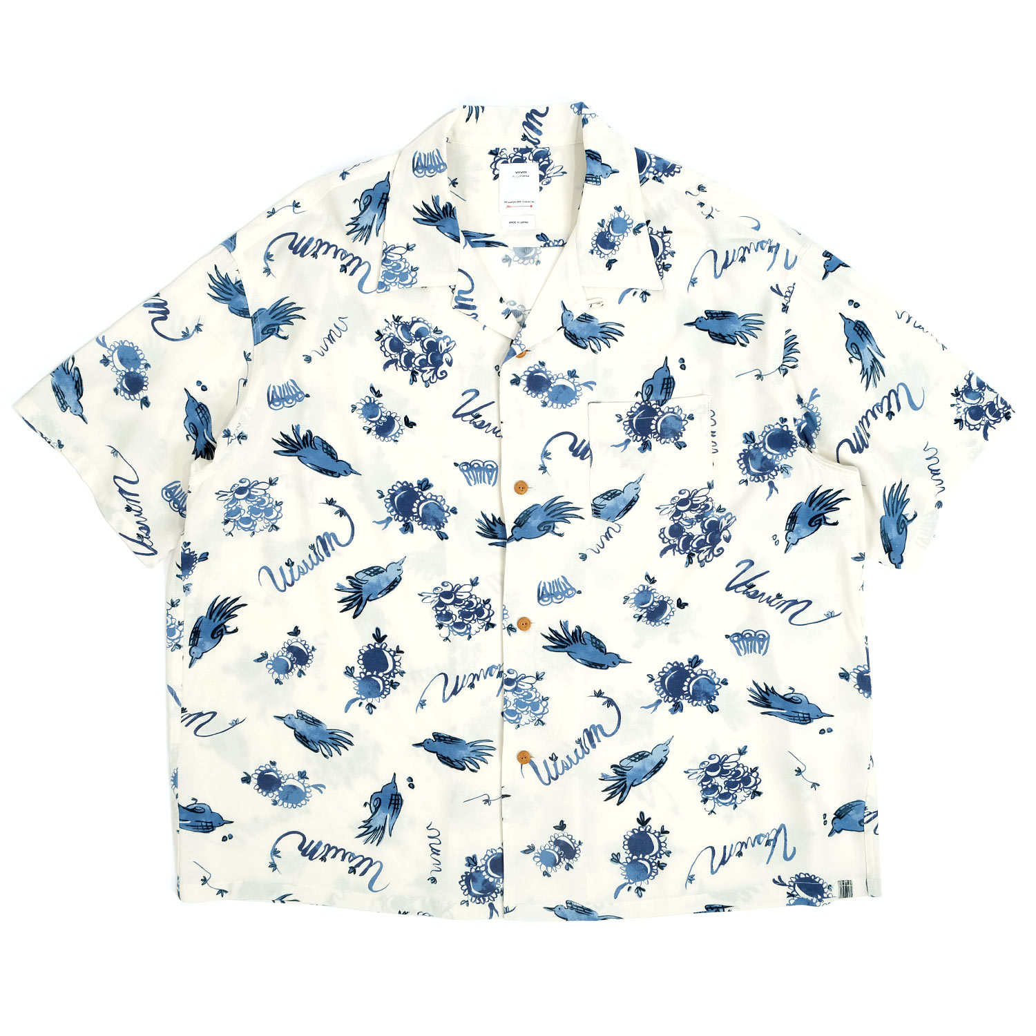 visvim WALLIS SHIRT S/S SUNNYBIRD  2