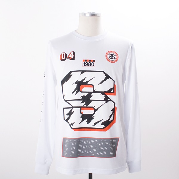 Stussy Bolt Mesh Longsleeve T-Shirt