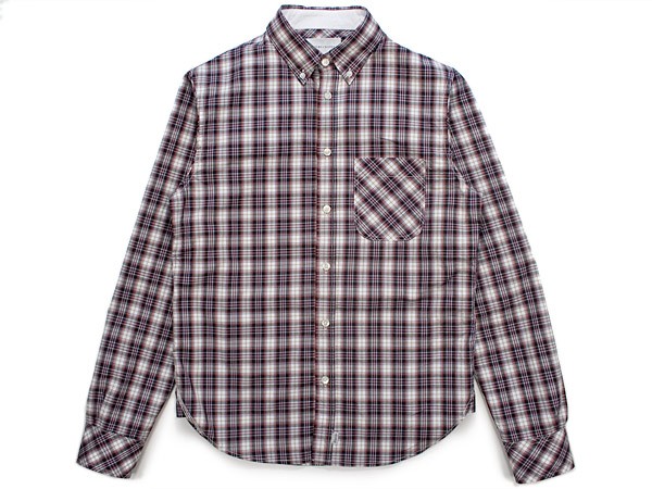 Wings and Horns Plaid Button Down Shirt