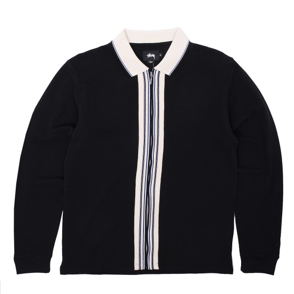 Stussy Full Zip Longsleeve Polo