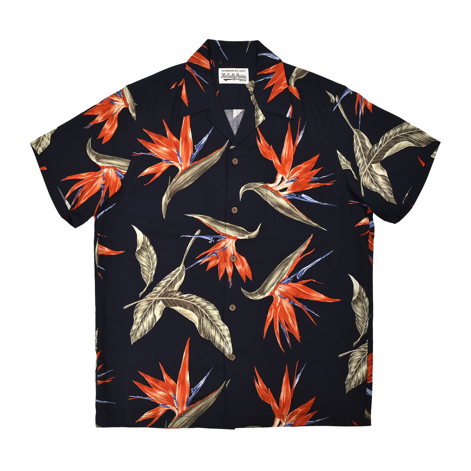 Wacko Maria Bird Of Paradise SS Hawaiian Shirt | FIRMAMENT