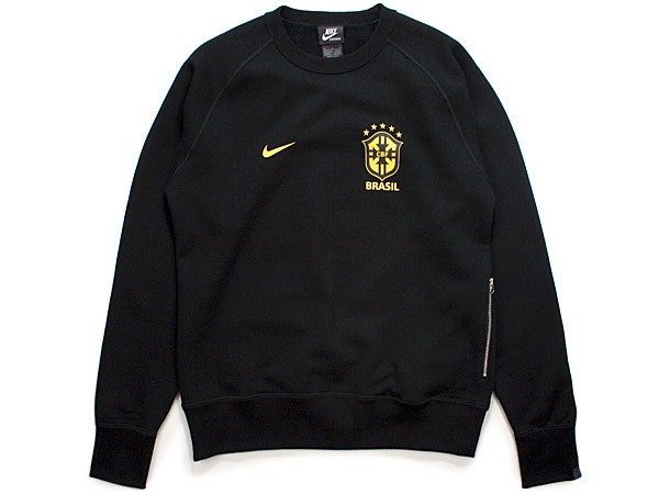 Nike Brasil Black Pack Loopwheeler Sweatshirt