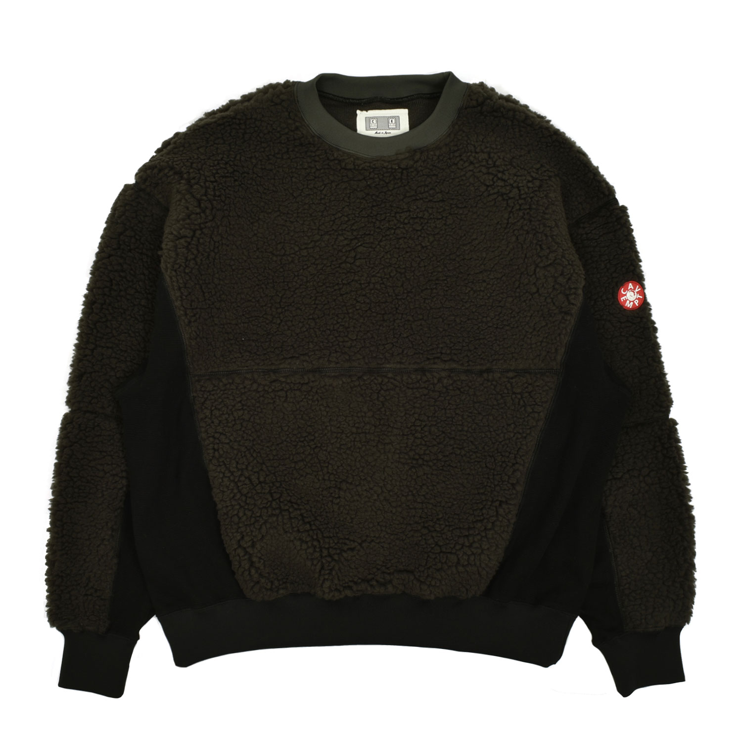 080111● c.e cavempt BOA FLEECE CREW NECK