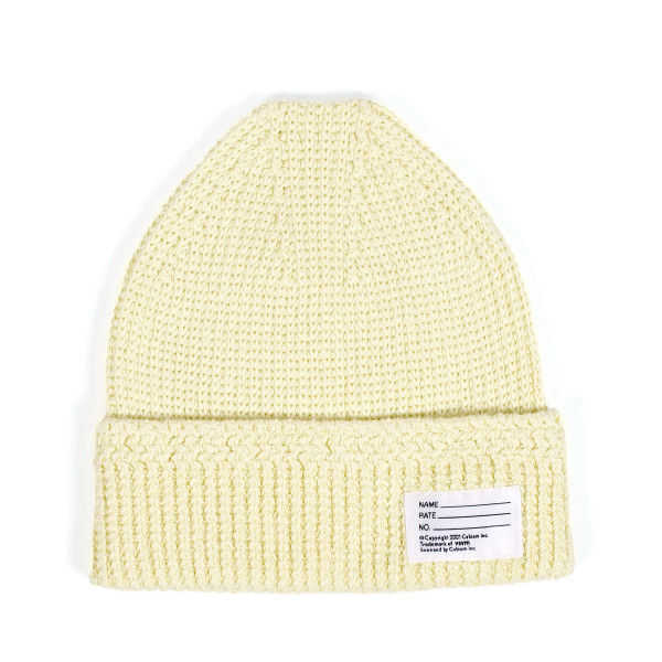 Visvim Knit Cotton Beanie 0126103003008 Yellow