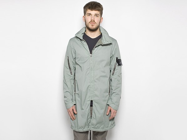 Stone Island Shadow Asymmetric Trench Coat