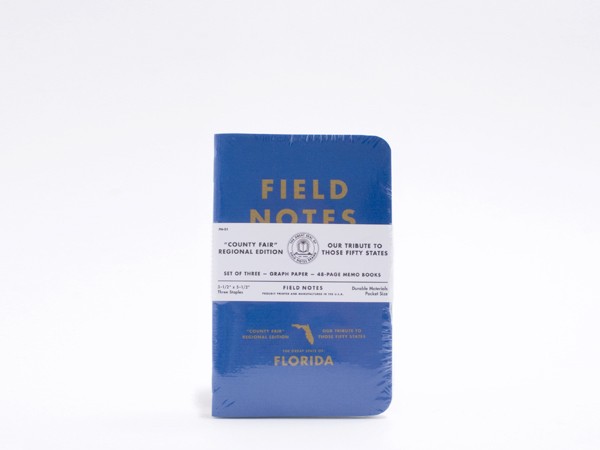 Field Notes County Fair 3-Pack Florida