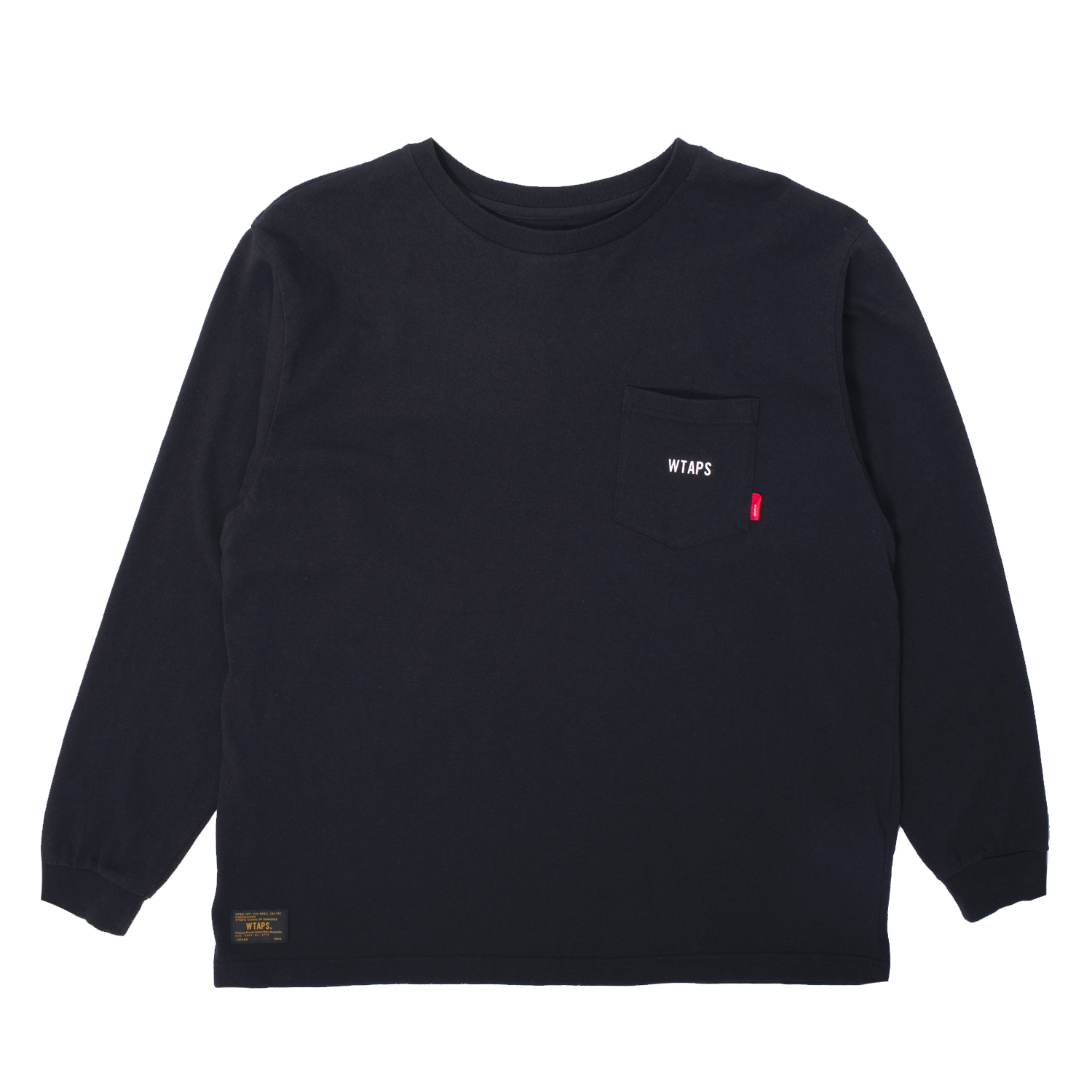 Wtaps Design Longsleeve 02 T-Shirt Cross Bones | FIRMAMENT 