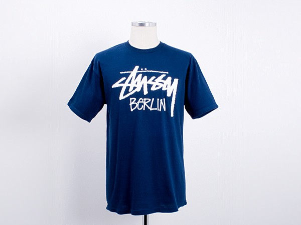 Stussy Berlin Stock Navy T-Shirt
