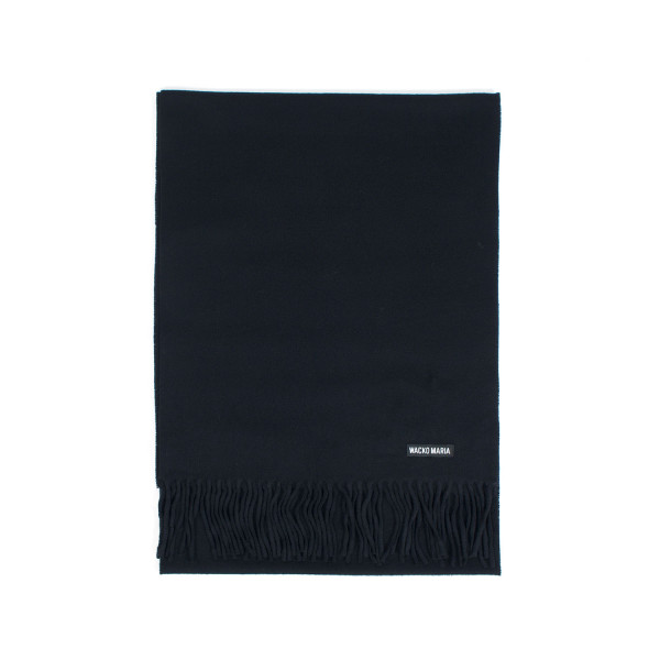 Wacko Maria Wool Scarf 25FW-WMA-GG11 Black