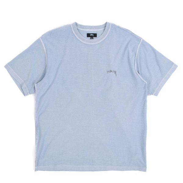 Stussy Pigment Dyed Inside Out Crew T-Shirt Lavender
