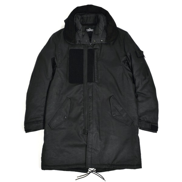 Stone Island Shadow Project Rubberized Linen Parka