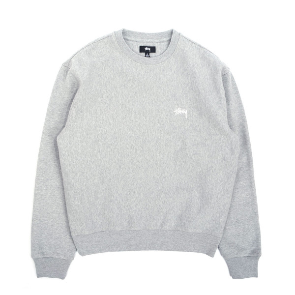 Stussy Stock Logo Crew Sweatshirt