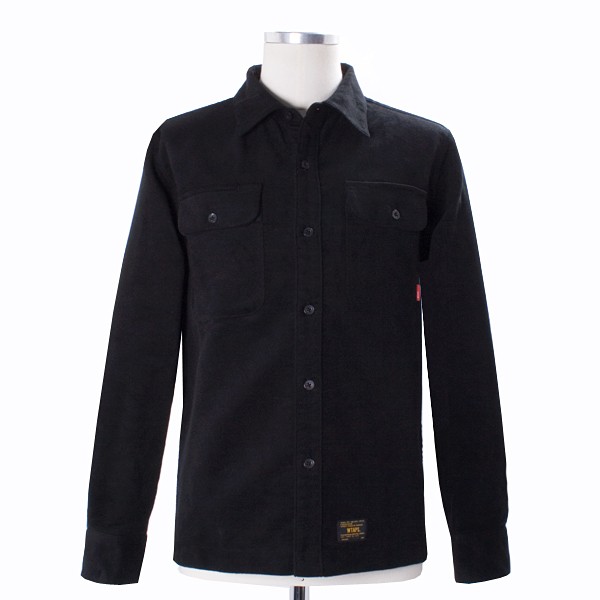 Wtaps Moleskin L/S Shirt Brisbane Moss