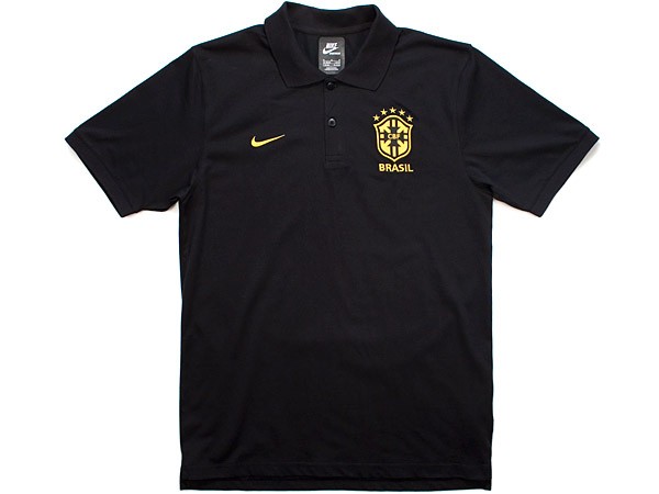 Nike Brasil Black Pack Polo Shirt