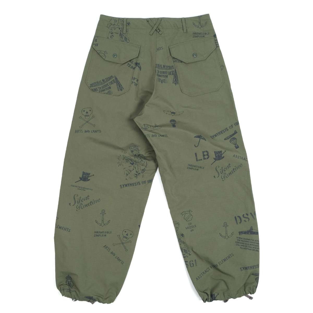 Engineered Garments Graffiti Print Over Pant | FIRMAMENT - Berlin  Renaissance