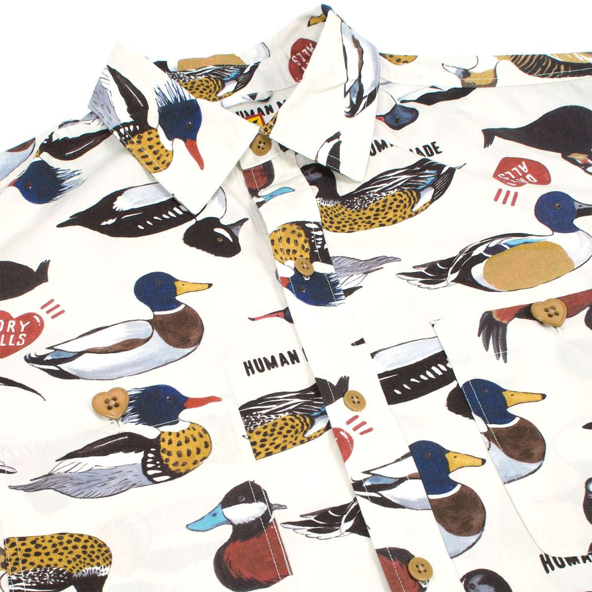 Human Made Short Sleeve Duck Shirt | FIRMAMENT - Berlin Renaissance