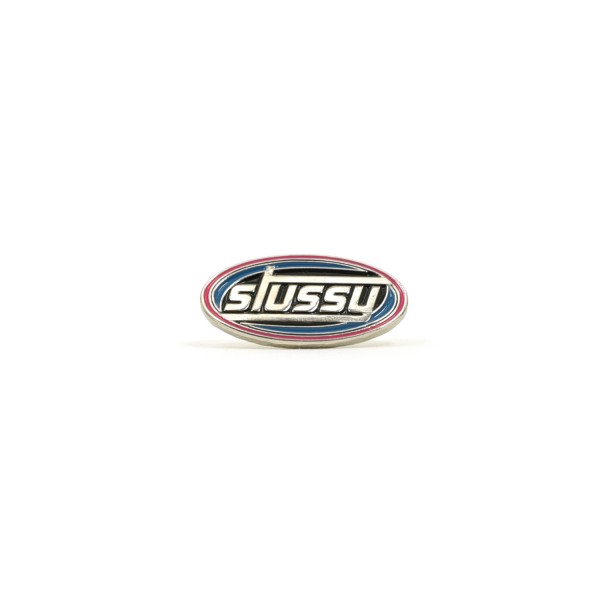 Stussy Oval Swirl Pin