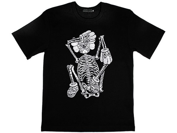 Original Fake Mark Dean Veca Skeleton T-shirt