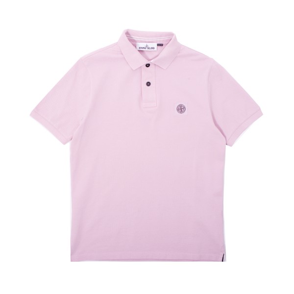 Stone Island Logo Patch Polo Shirt