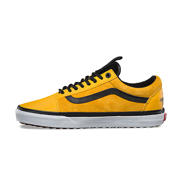 vans north face old skool yellow