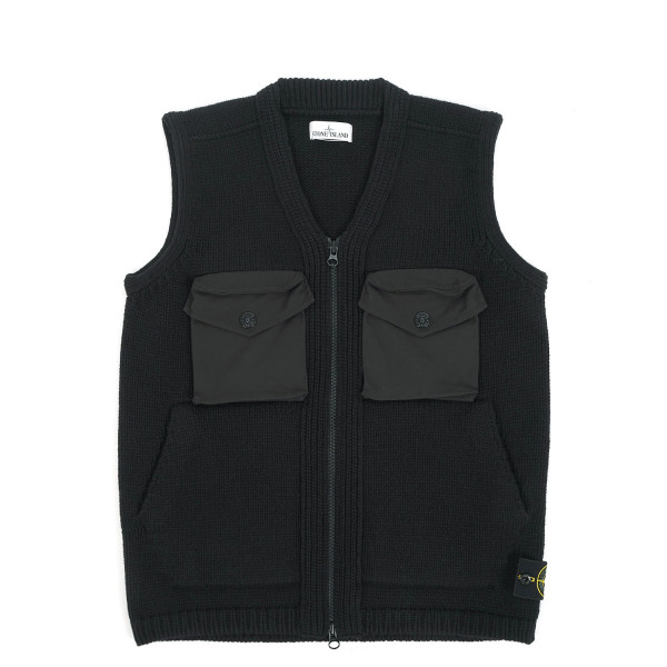 Stone Island Knitted Lambswool Vest