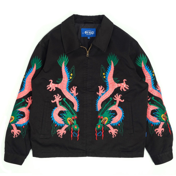 Awake NY Twin Dragon Harrington Jacket