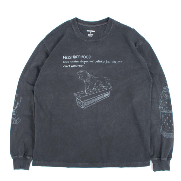 Neighborhood NH LS-8 T-Shirt 261PCNH-LT08 Black