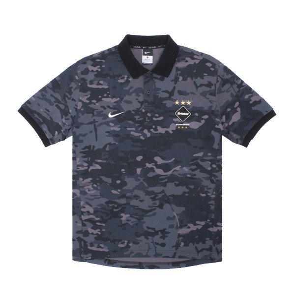 Nike F.C.R.B. AS Camo Dri-Fit Team Polo