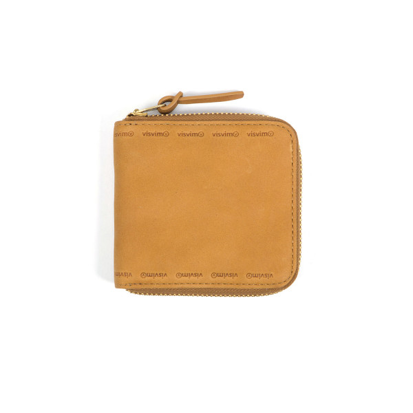 Visvim Leather Bi-Fold Wallet 0126103003023 Camel