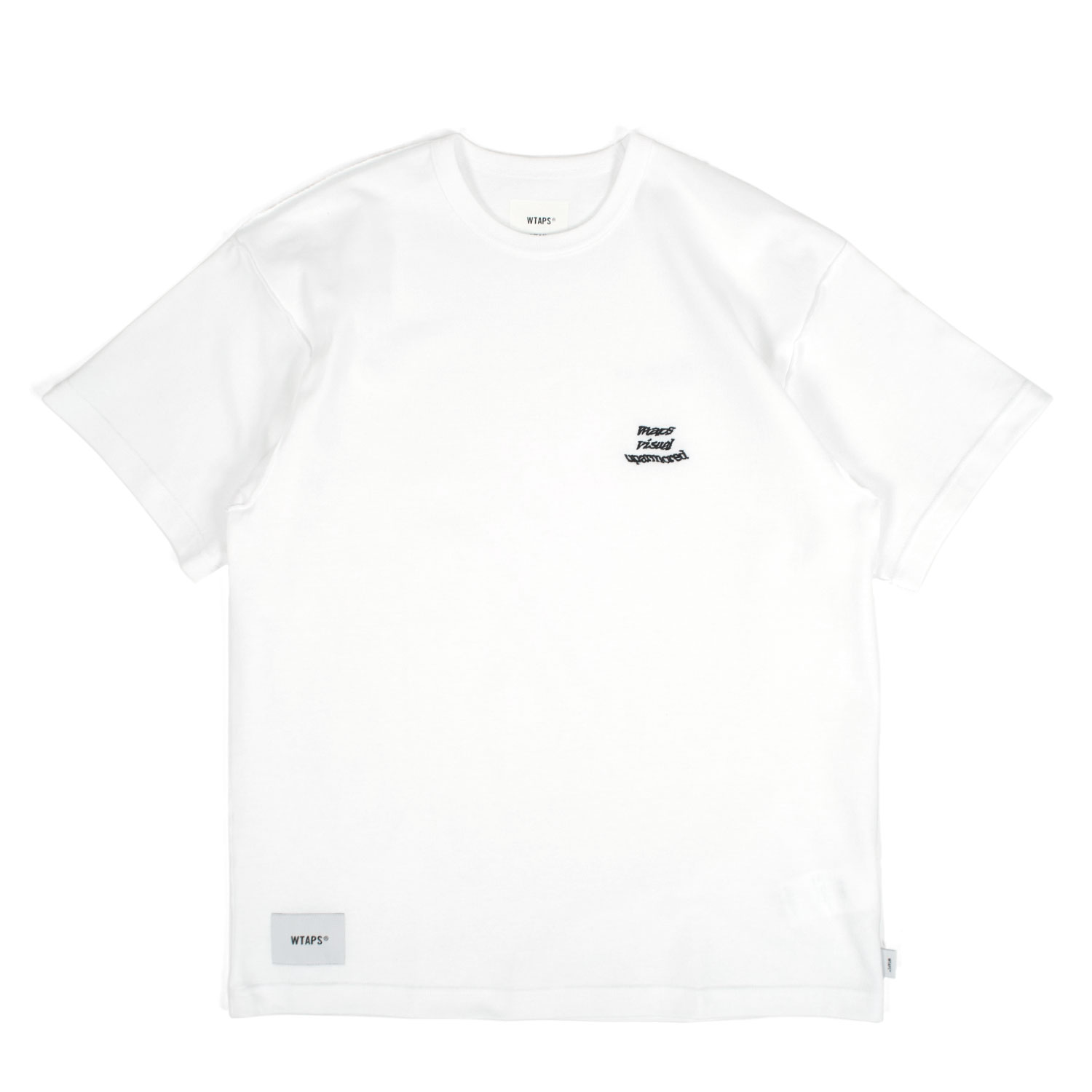 wtaps banner 白 M 試着のみ Tシャツ WTAPS Jersey T-Shirt | 251ATDT-CSM27-WH | SVD
