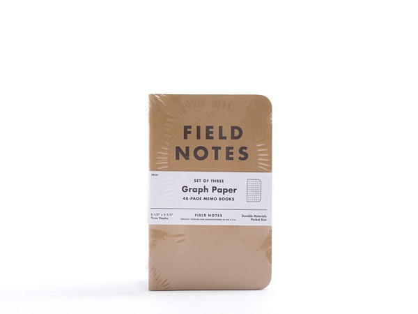 Field Notes Original 3-Pack Graph