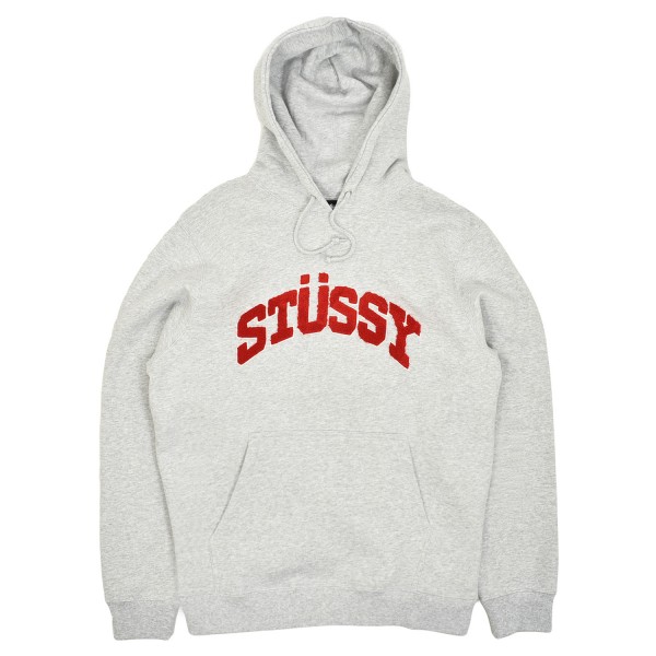 Stussy Chenille Arch Applique Hooded Sweatshirt