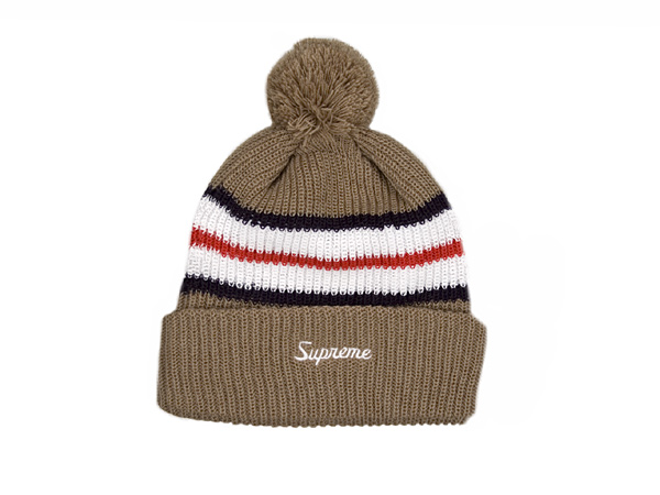 Striped supreme sales beanie