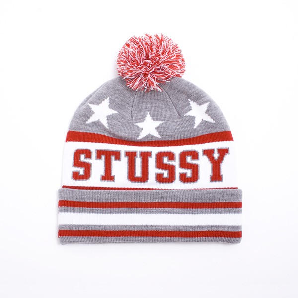 Stussy All-Star Pom-Pom Beanie