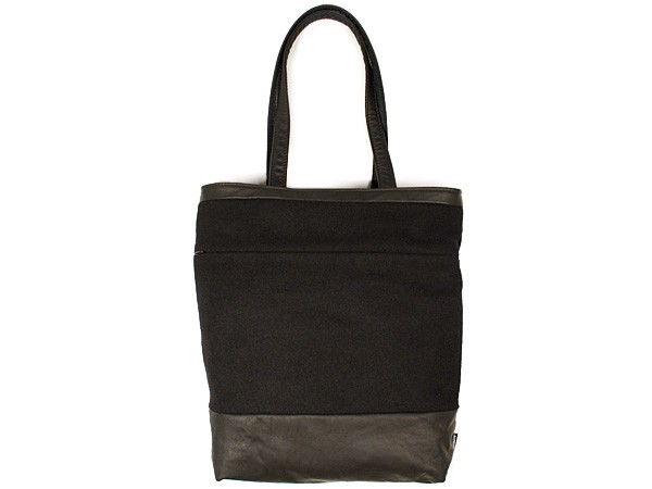 Living Mutants Urban Tote Bag No. 1 Leather/Melton Wool