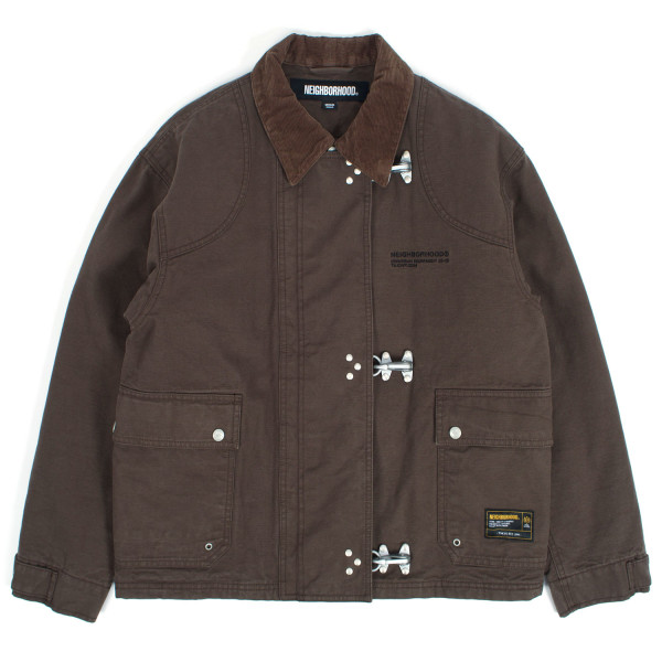 Neighborhood Fireman Jacket 252AQNH-JKM02 Brown