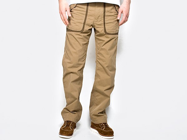 White Mountaineering Two Tone Flap Pants