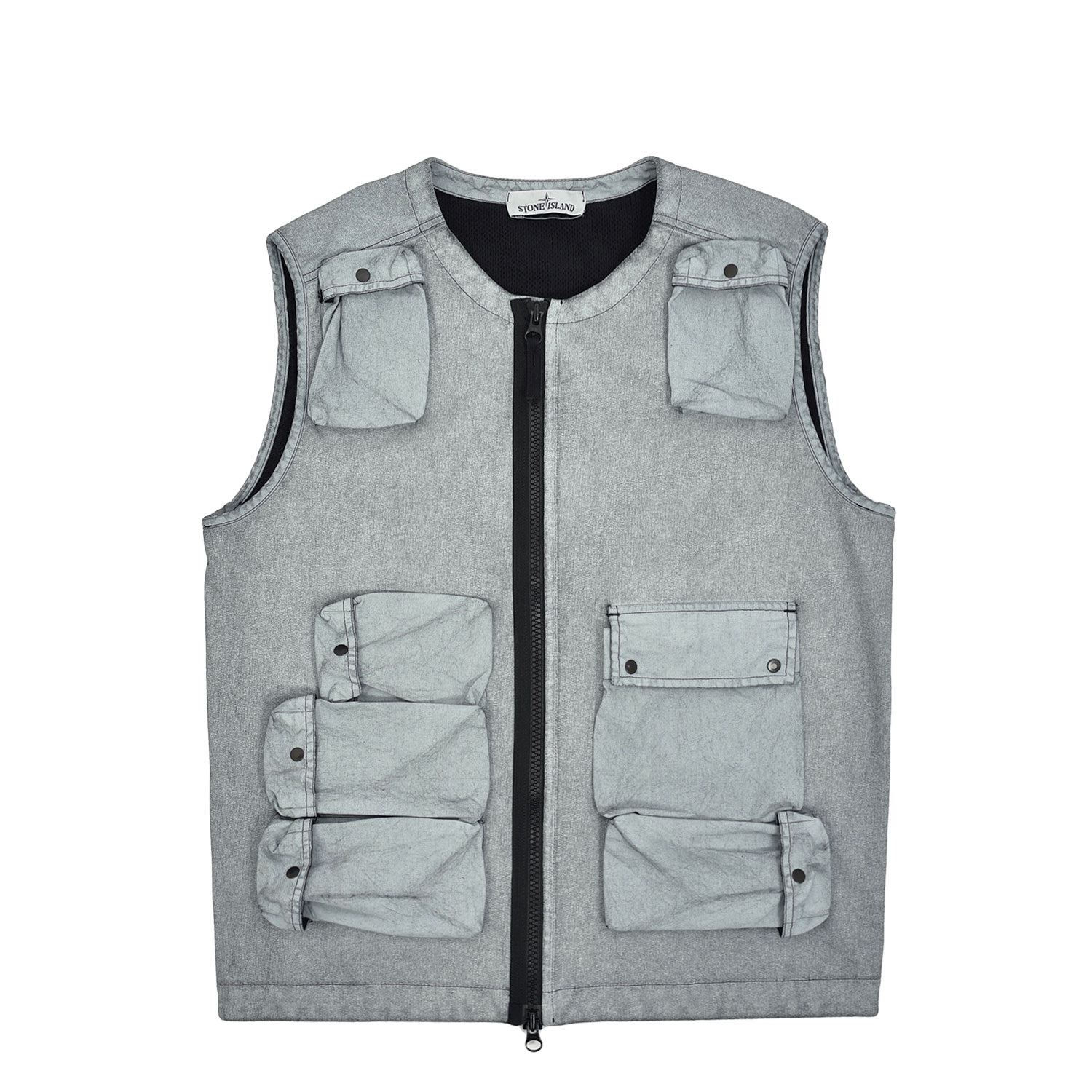 Stone island felpa bianca sale