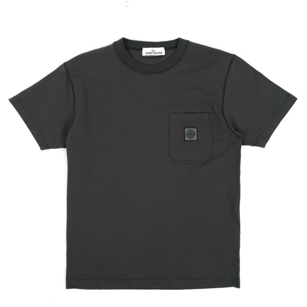 Stone Island Garment Dyed Pocket T-Shirt