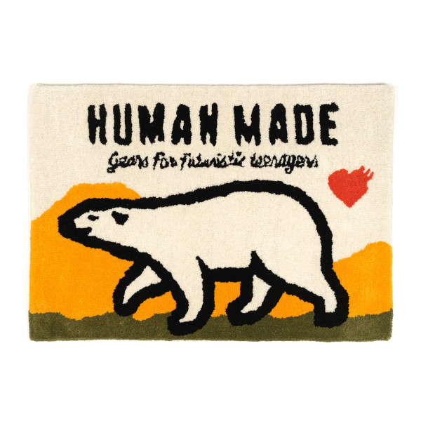 Human Made Polar Bear Rug HM25GD079