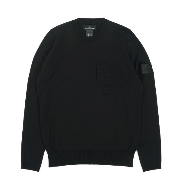 Stone Island Shadow Project Catch Pocket Knit Sweatshirt